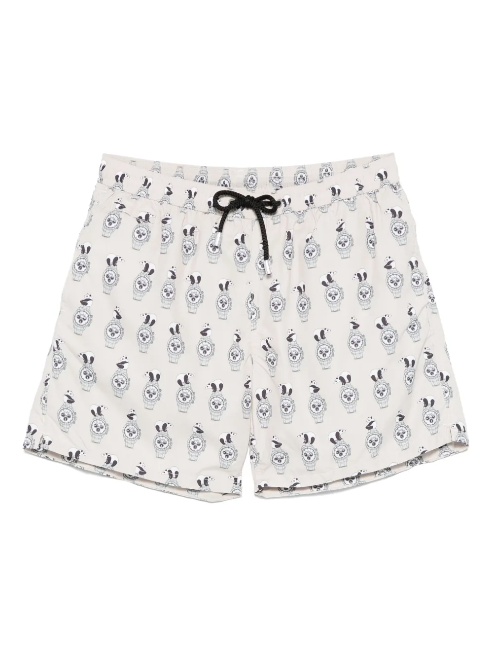MC2 Saint Barth graphic-print swim shorts | Nude | Image 1