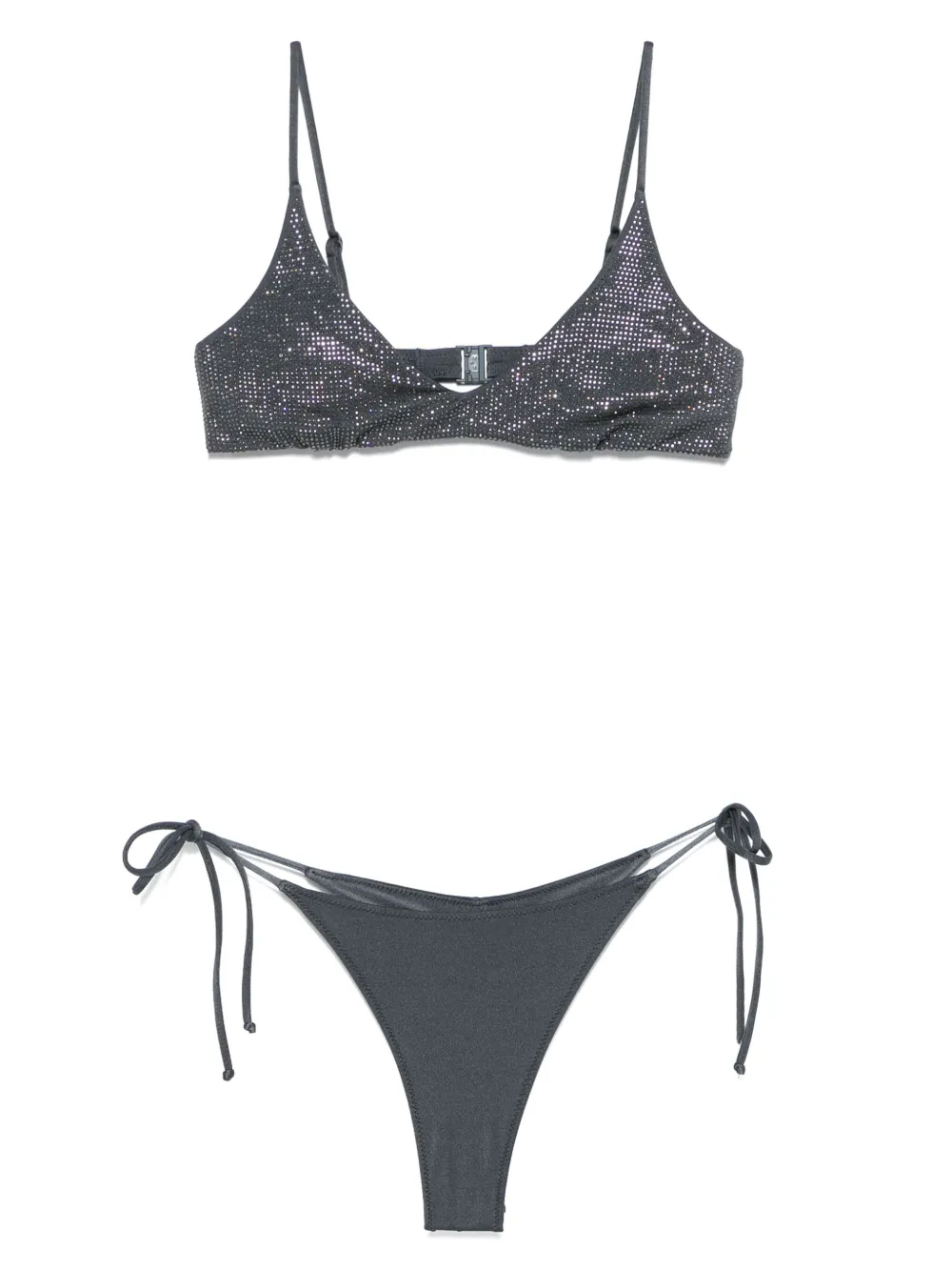 MC2 Saint Barth bikini à patch logo | bleu | Image 1