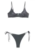 MC2 Saint Barth logo-patch bikini - Blue