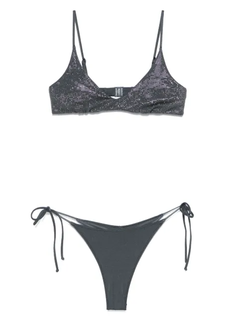 MC2 Saint Barth logo-patch bikini