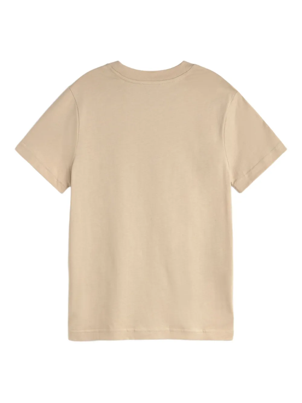A.P.C. T-shirt met geborduurd logo Beige