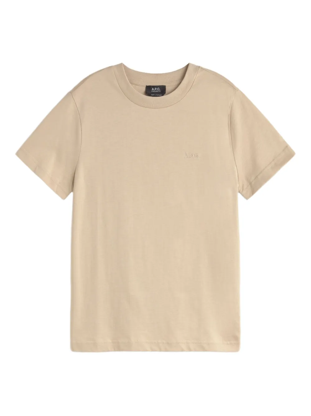 A.P.C. ロゴ Tシャツ - ニュートラル A.P.C. ロゴ Tシャツ - ニュートラル
