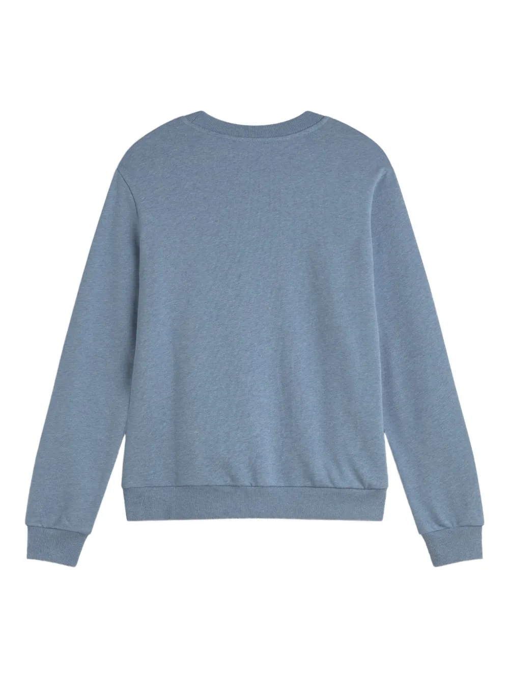 A.P.C. Rue Madame T-shirt met geborduurd logo Blauw