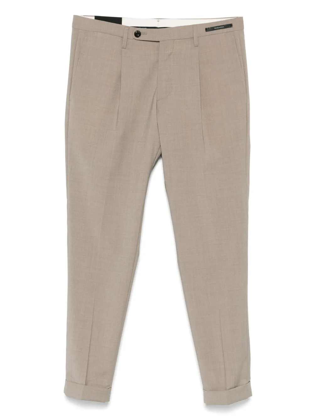 michael coal wool-blend trousers | Brown | Image 1