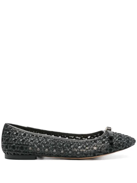 TWINSET leather ballet flats