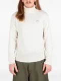 Société Anonyme roll-neck logo sweater - Neutrals
