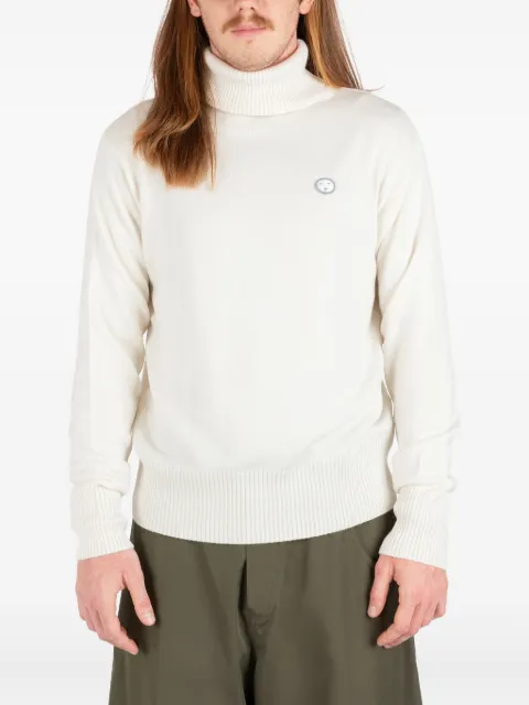 Société Anonyme roll-neck logo sweater