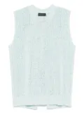 Roberto Collina cotton-blend top - Blue