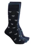 Paul Smith intarsia-knit socks - Blue