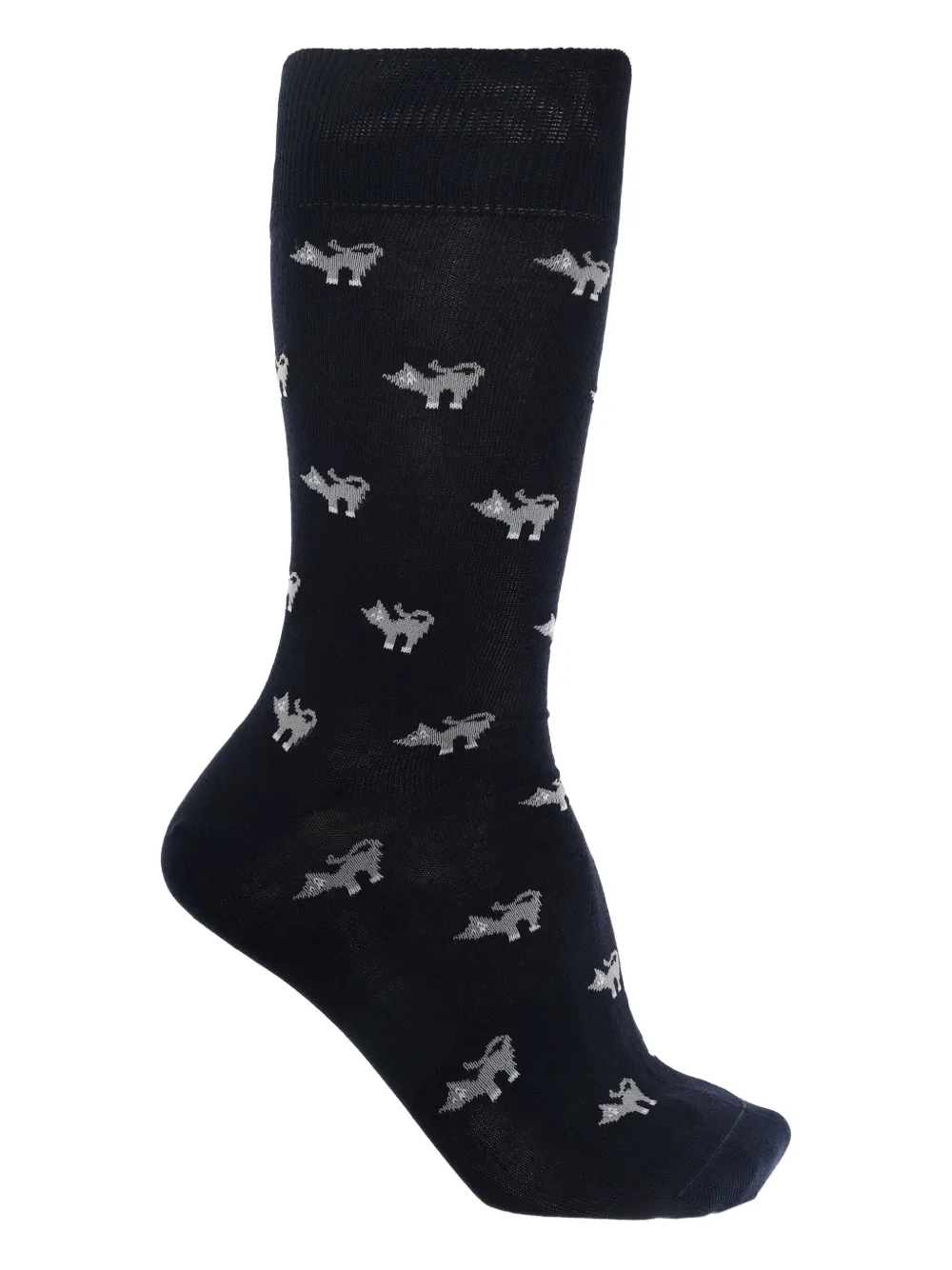PAUL SMITH INTARSIA-KNIT SOCKS