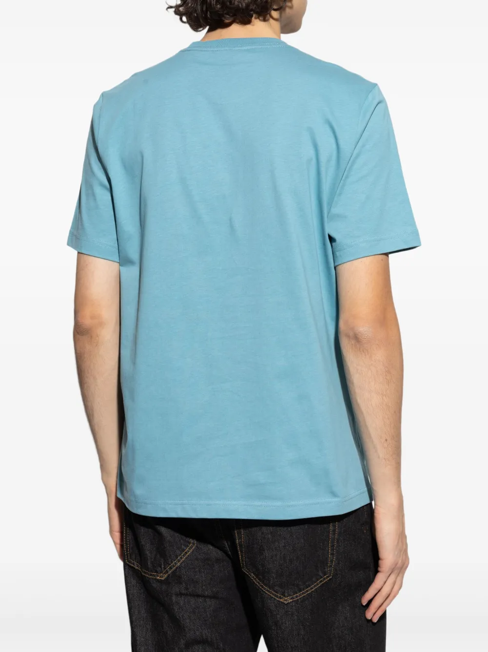 PS Paul Smith T-shirt met zebraprint Blauw
