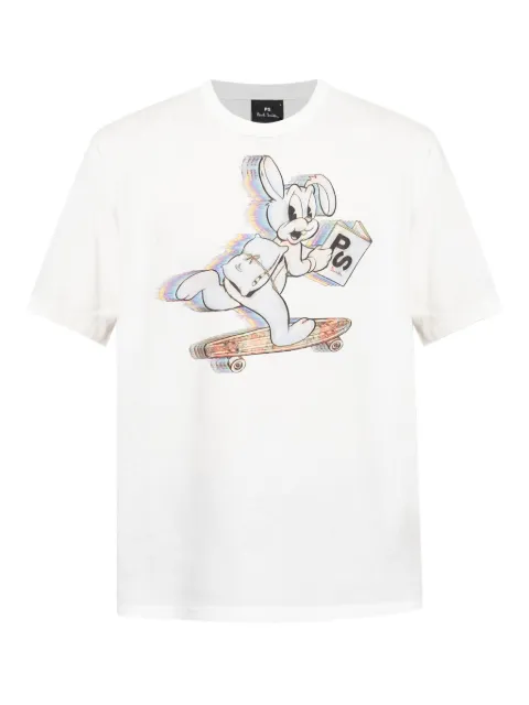 PS Paul Smith Skate Bunny-print T-shirt 
