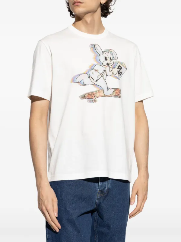 PS Paul Smith Skate Bunny Tシャツ | ホワイト | FARFETCH JP