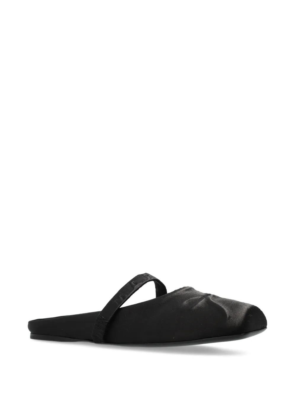 Marni leather ballet flats - Zwart