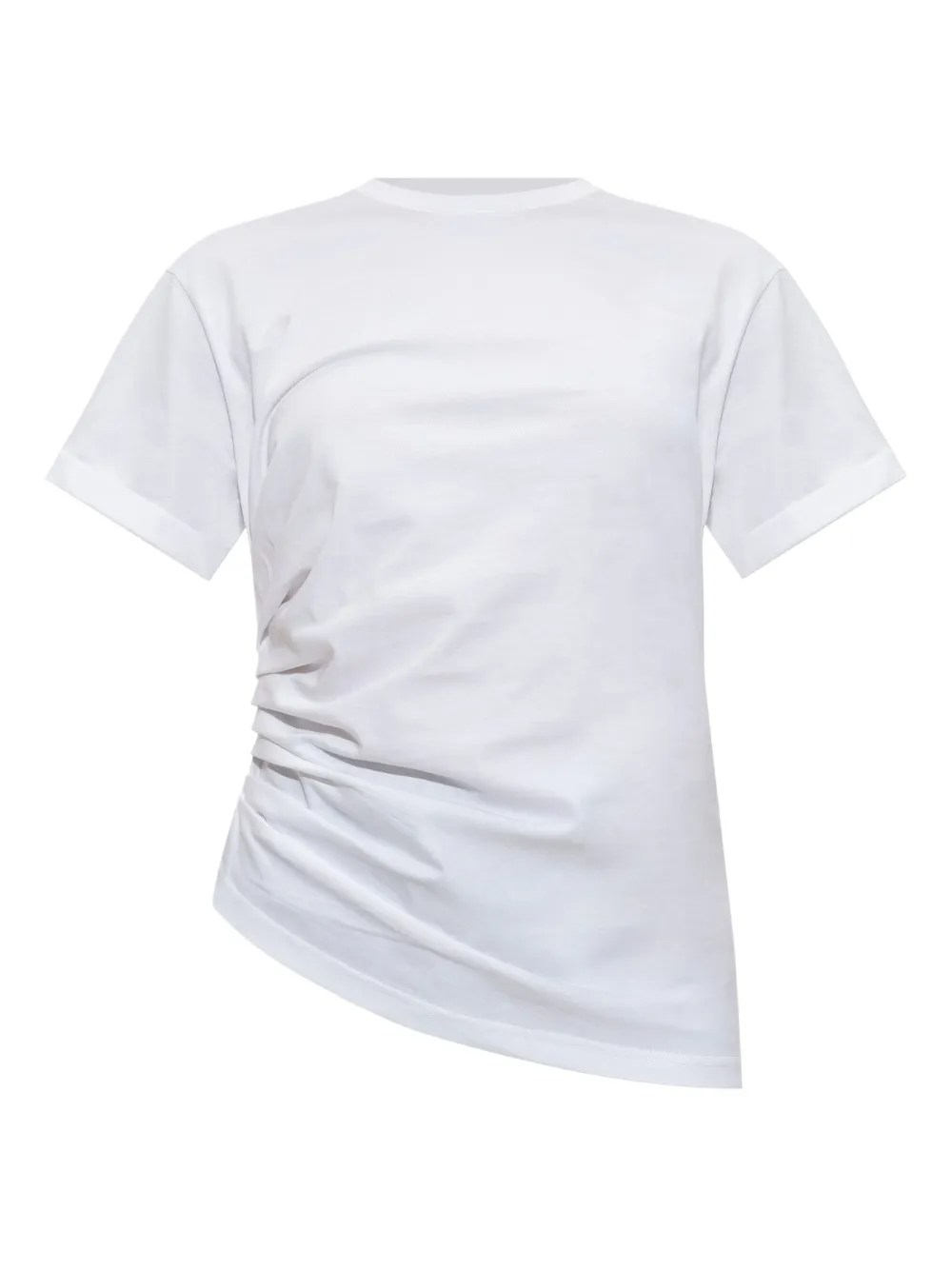 Victoria Beckham T-shirt met ruches Wit