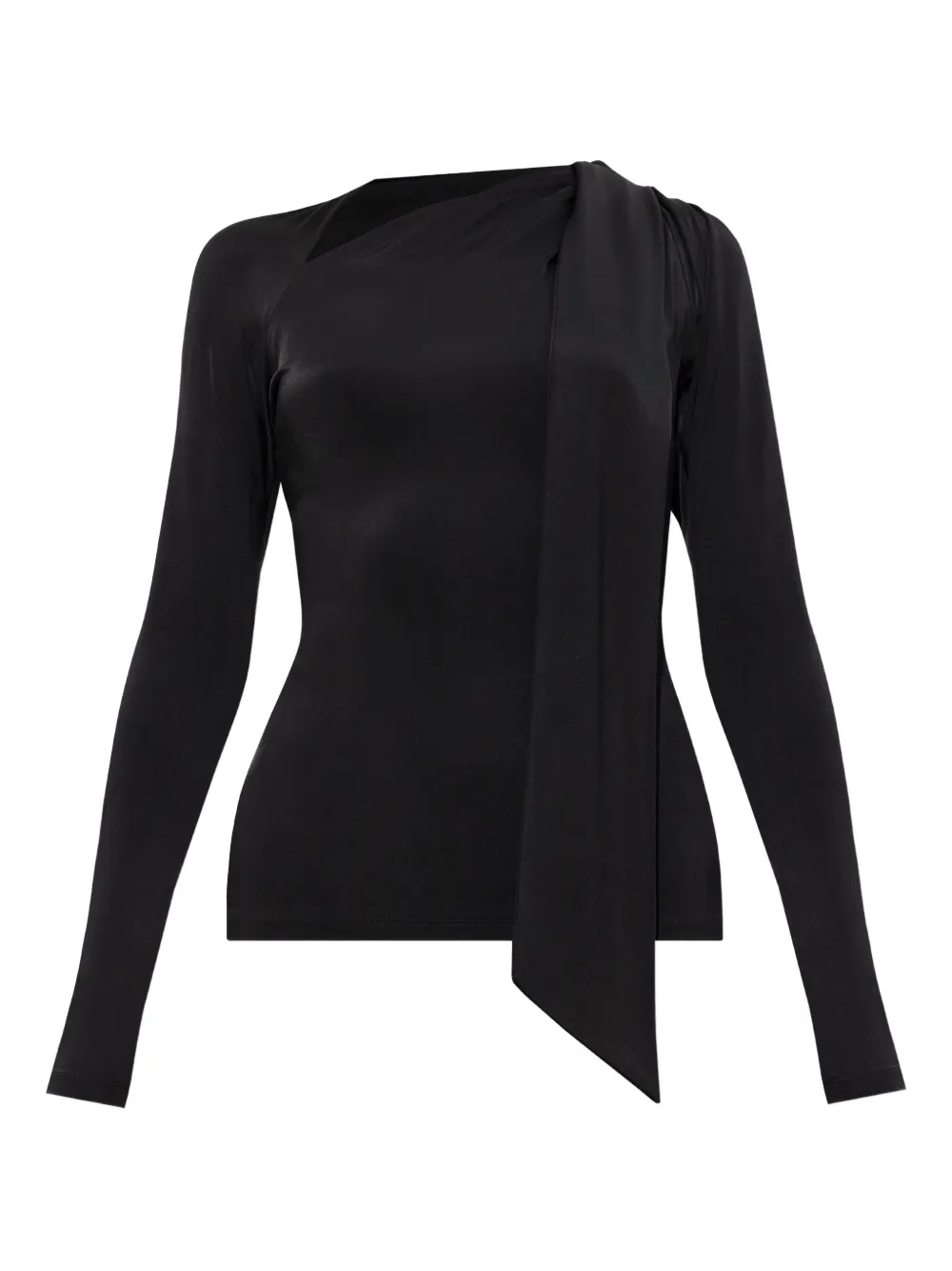 Victoria Beckham Asymmetrische top Zwart