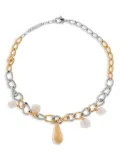 Marni chain-link necklace - Silver