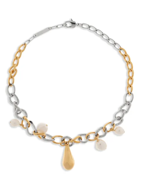 Marni chain-link necklace 