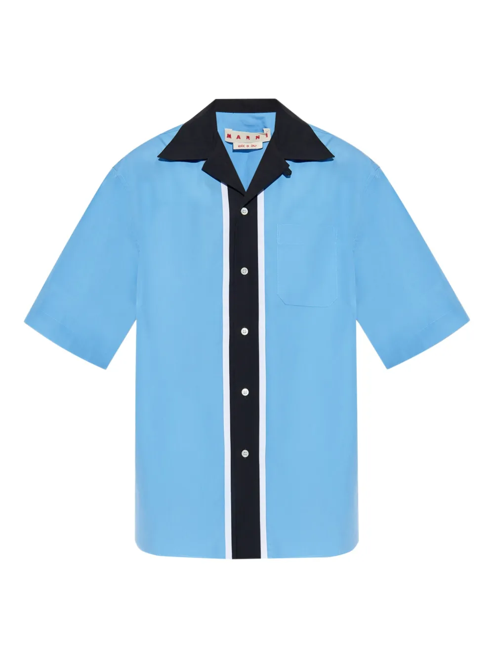 Marni camisa de algodón | azul | Image 1