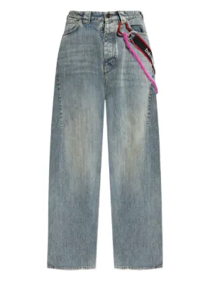 BALENCIAGA（バレンシアガ）ウィメンズ デニムワイドパンツ - FARFETCH