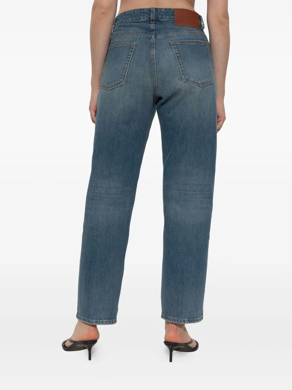 Victoria Beckham Straight jeans Blauw