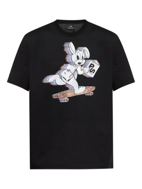 PS Paul Smith Skate Bunny-print T-shirt 
