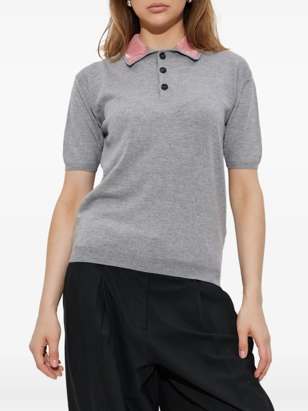 Marni Jersey polotop Grijs