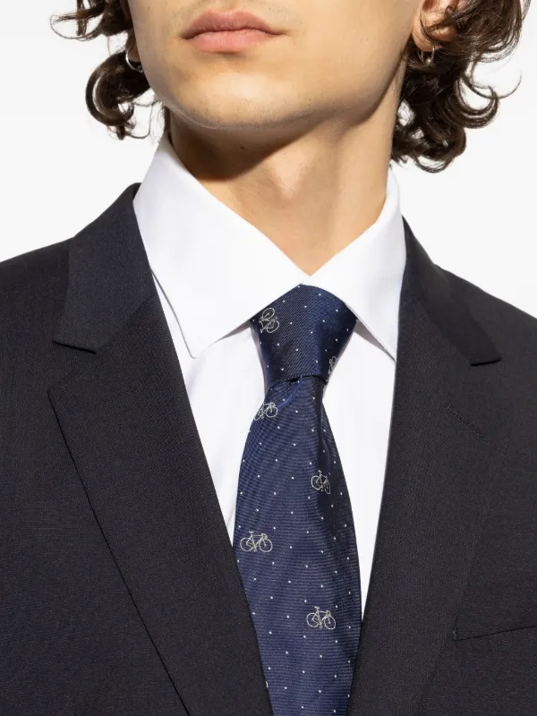 Paul Smith シルク ネクタイ | ブルー | FARFETCH JP