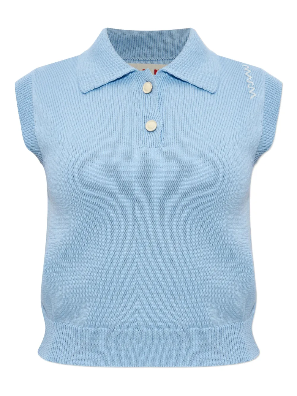 Marni playera tipo polo | azul | Image 1