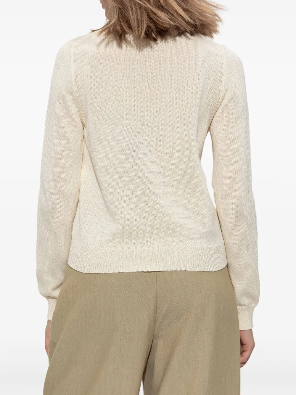 Marni Vest met geborduurd logo Beige