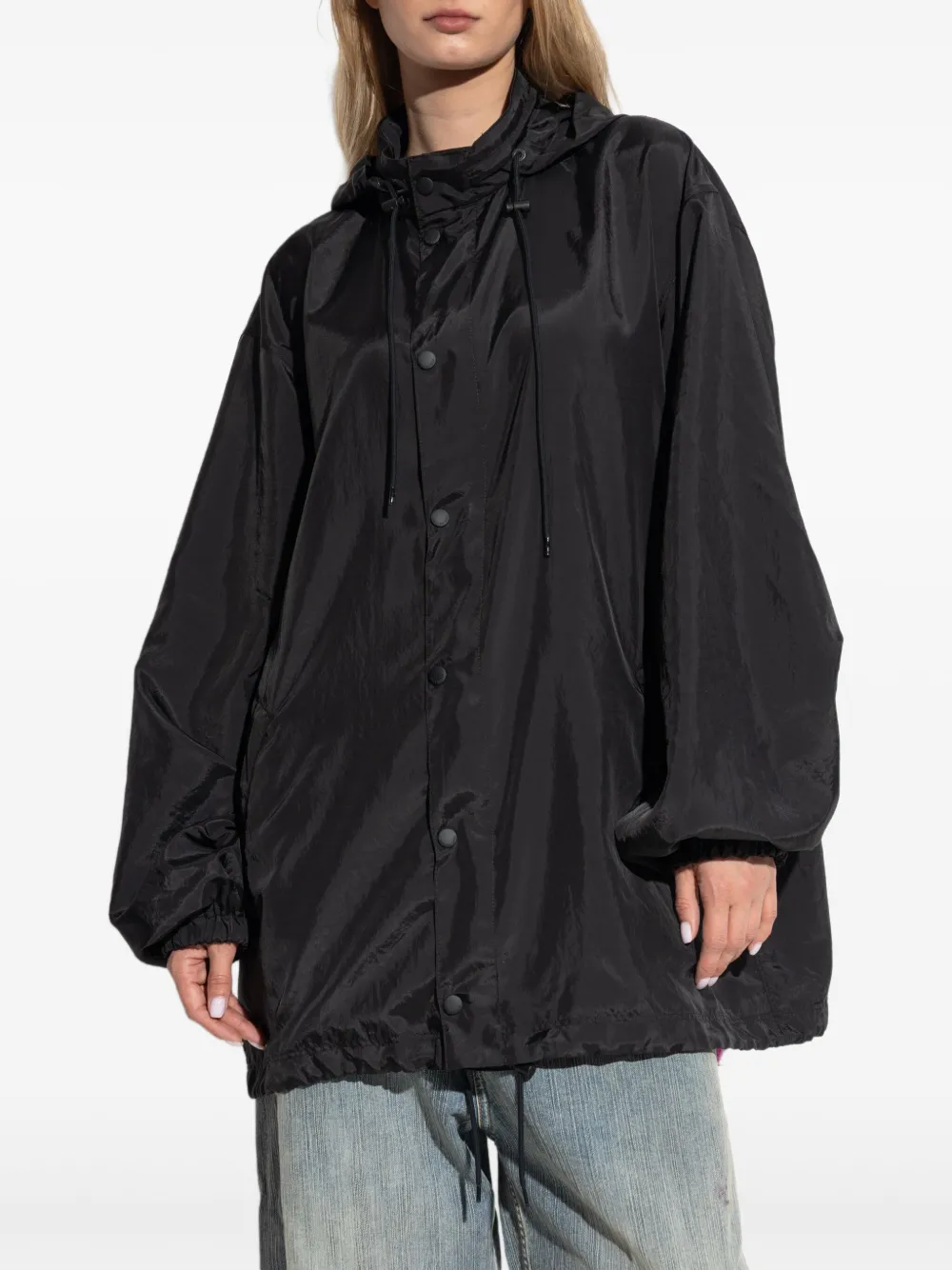 Balenciaga Jack met capuchon Zwart