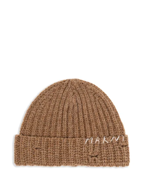 Marni шапка бини из шерсти виригина