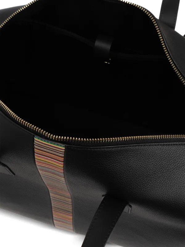 希少✨ポールスミス　 オールレザー　ボストンバッグ 大容量　ブラック Paul Smith レザー ボストンバッグ | ブラック | FARFETCH JP