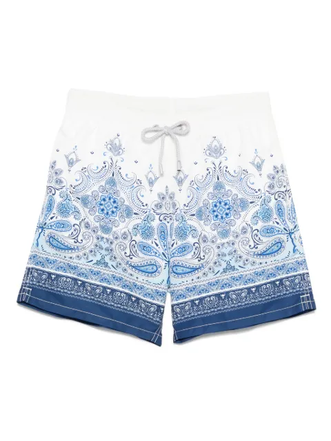 MC2 Saint Barth paisley-print swim shorts