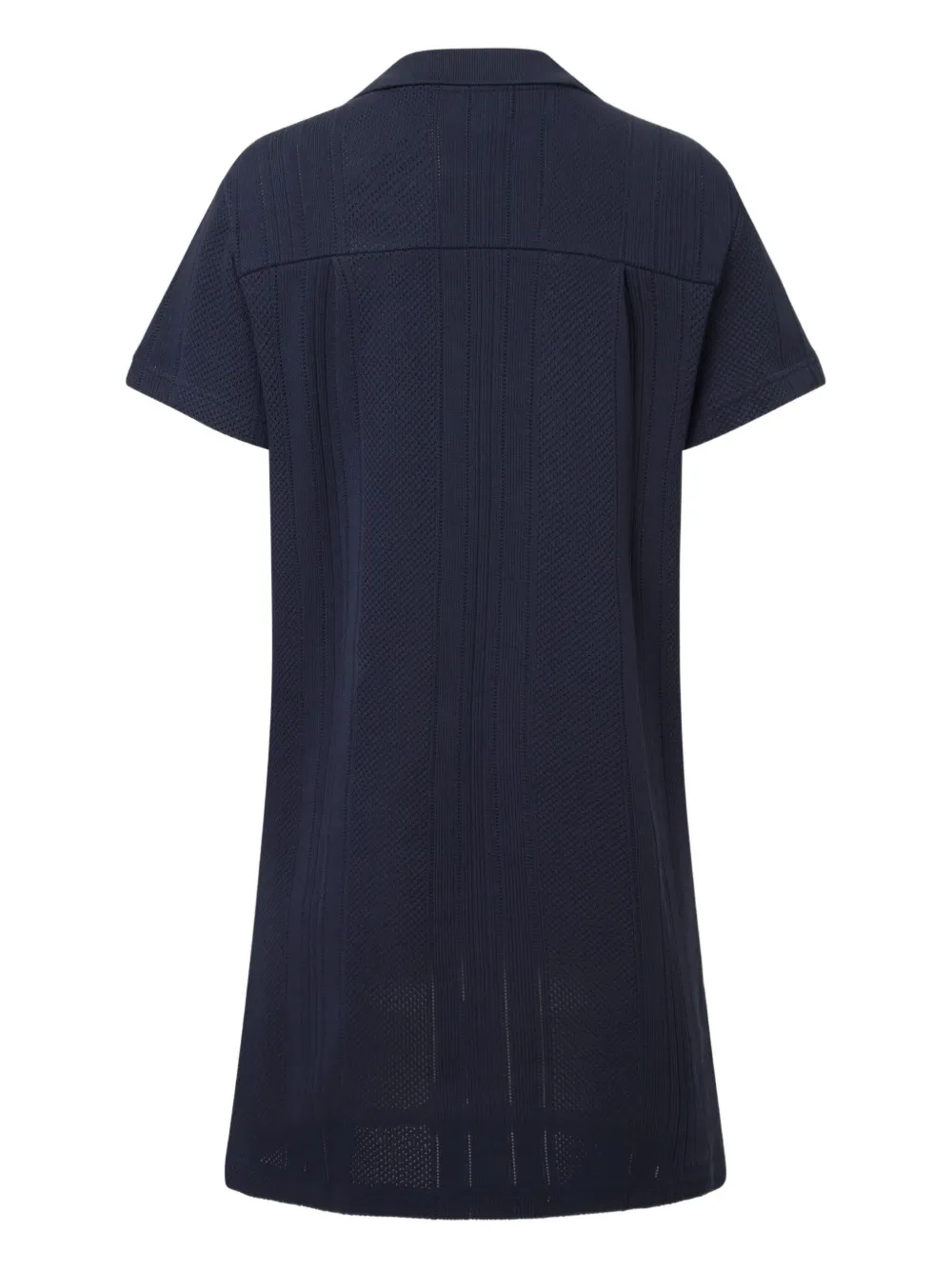 A.P.C. Aliénor mini-polojurk met textuur - Blauw