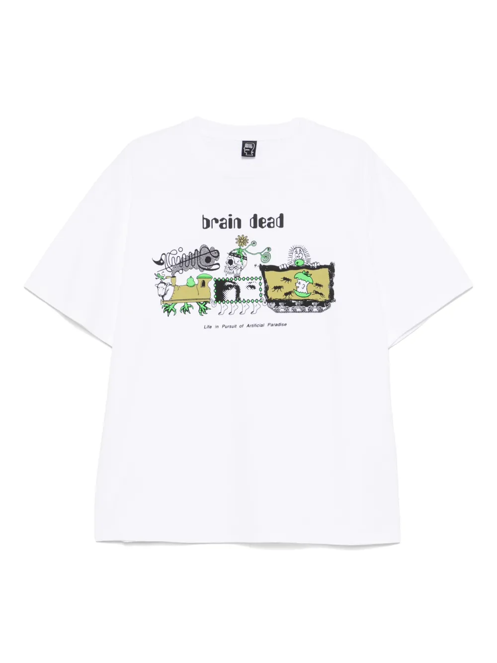 Brain Dead playera Artificial Paradise | blanco | Image 1