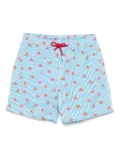MC2 Saint Barth octopus-motif swim shorts - White