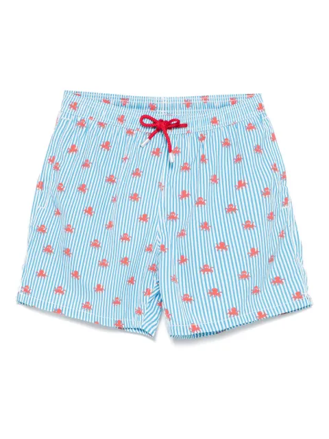 MC2 Saint Barth shorts de playa con pulpos estampados