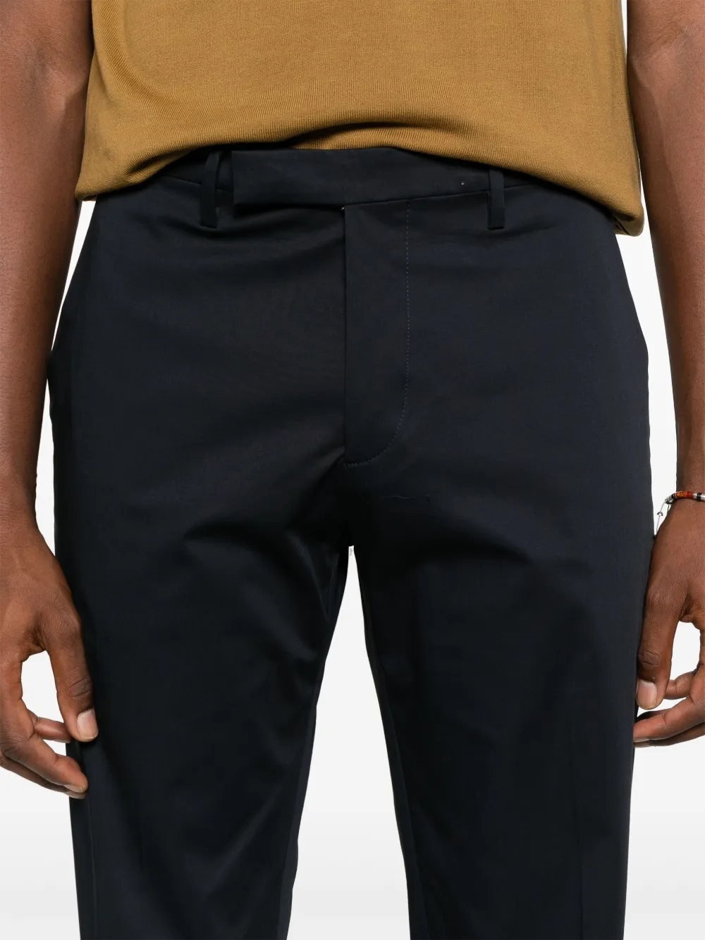 michael coal Broek van katoenblend Blauw