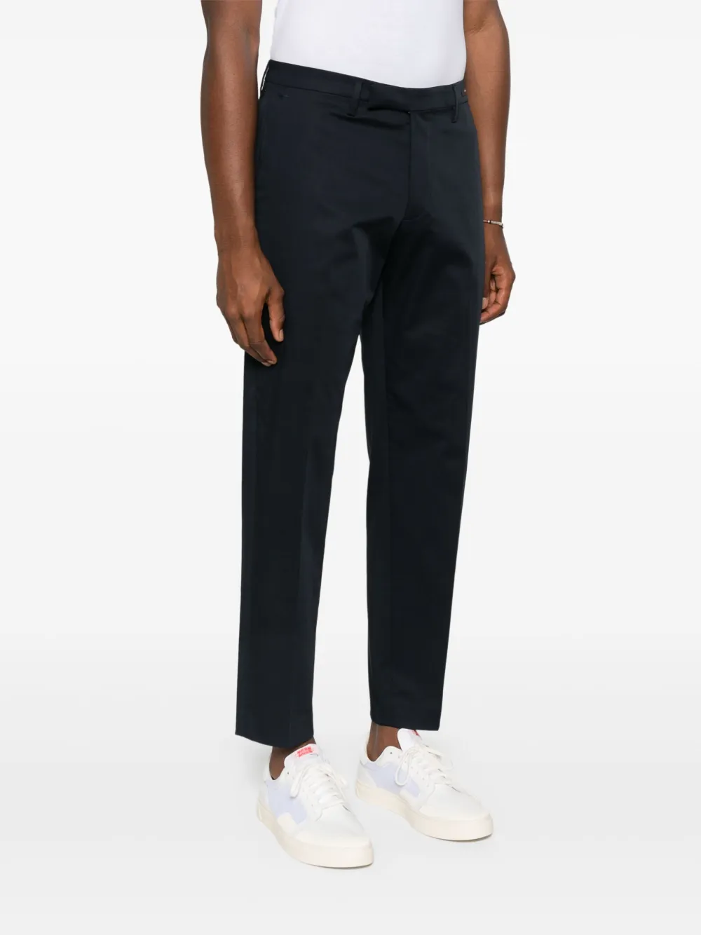 michael coal Broek van katoenblend Blauw