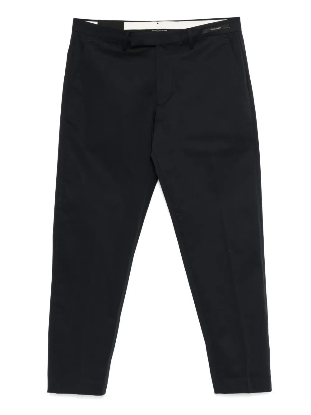 michael coal cotton-blend trousers | Blue | Image 1