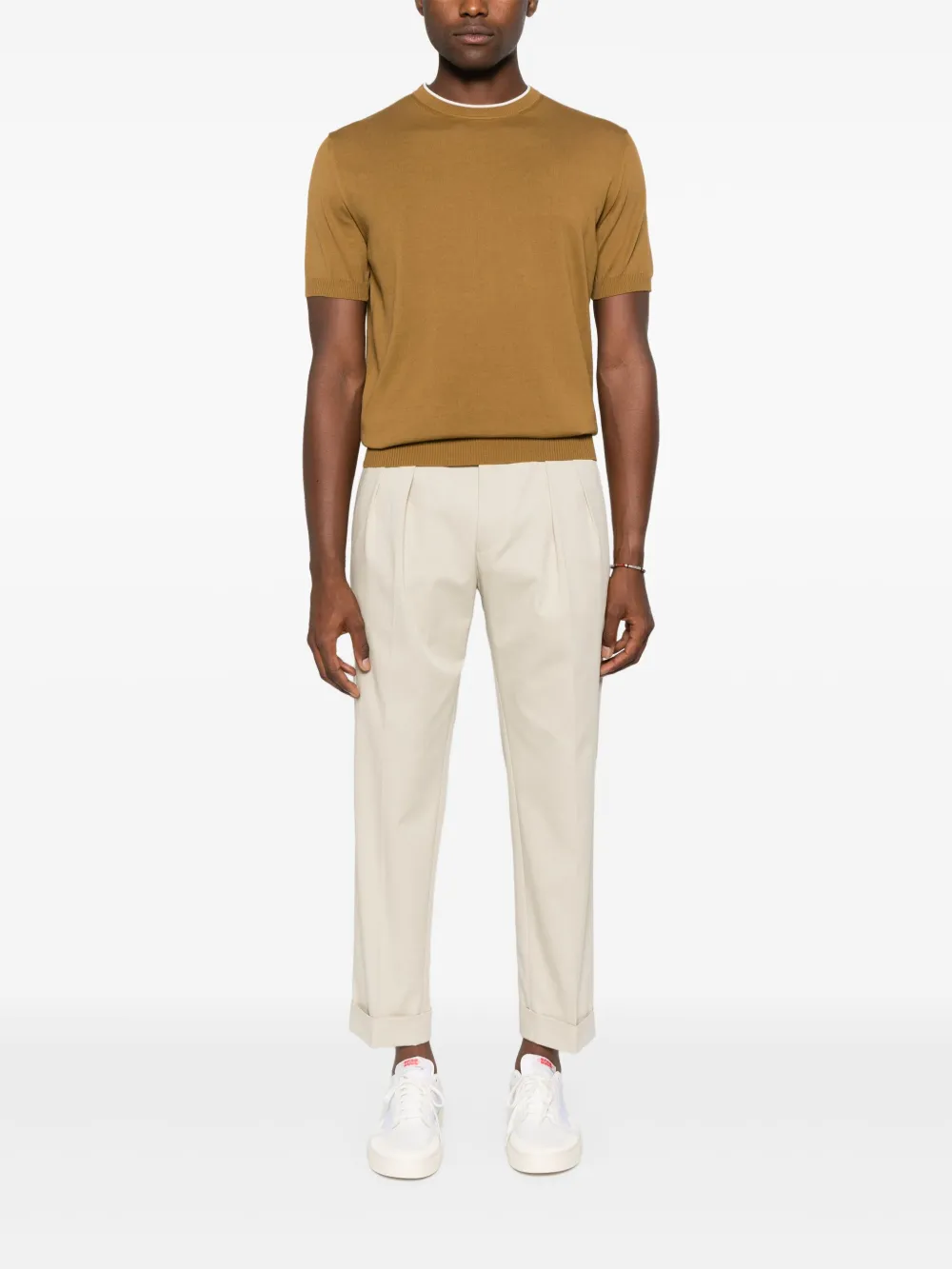 michael coal pleated chinos | Chinos | Image 2