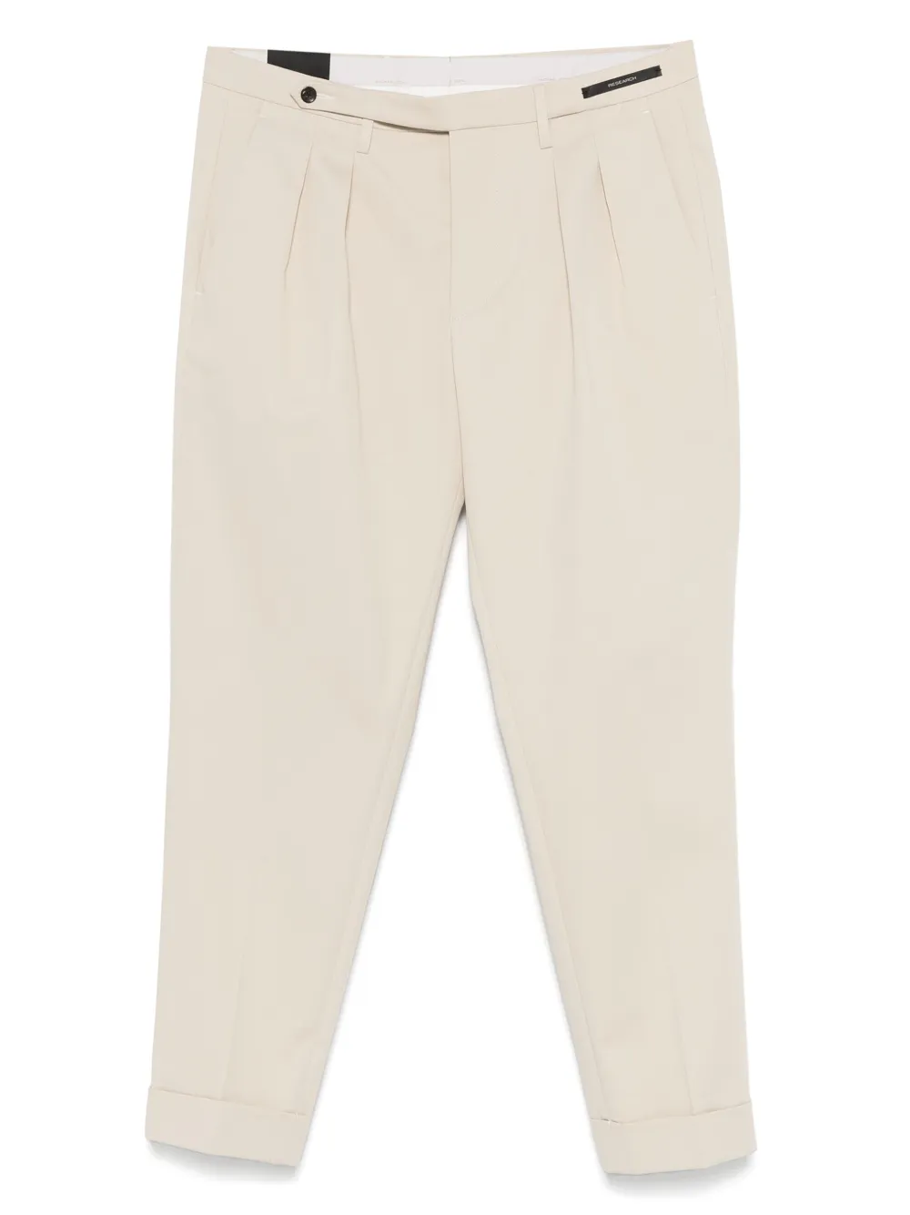 michael coal pleated chinos | Neutrals | Image 1