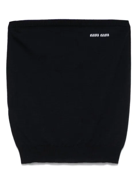 Miu Miu virgin-wool top