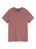 A.P.C. embroidered-logo T-shirt - Pink