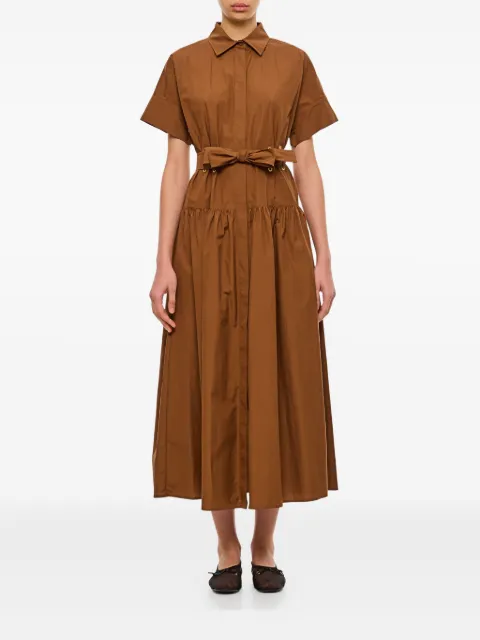 Max Mara Agoraio poplin midi dress