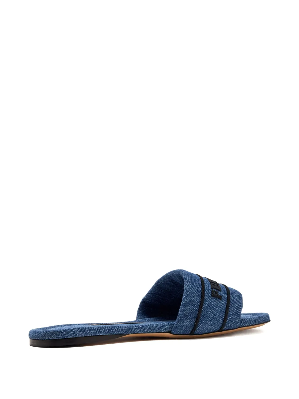 Ferragamo denim sandals Blue