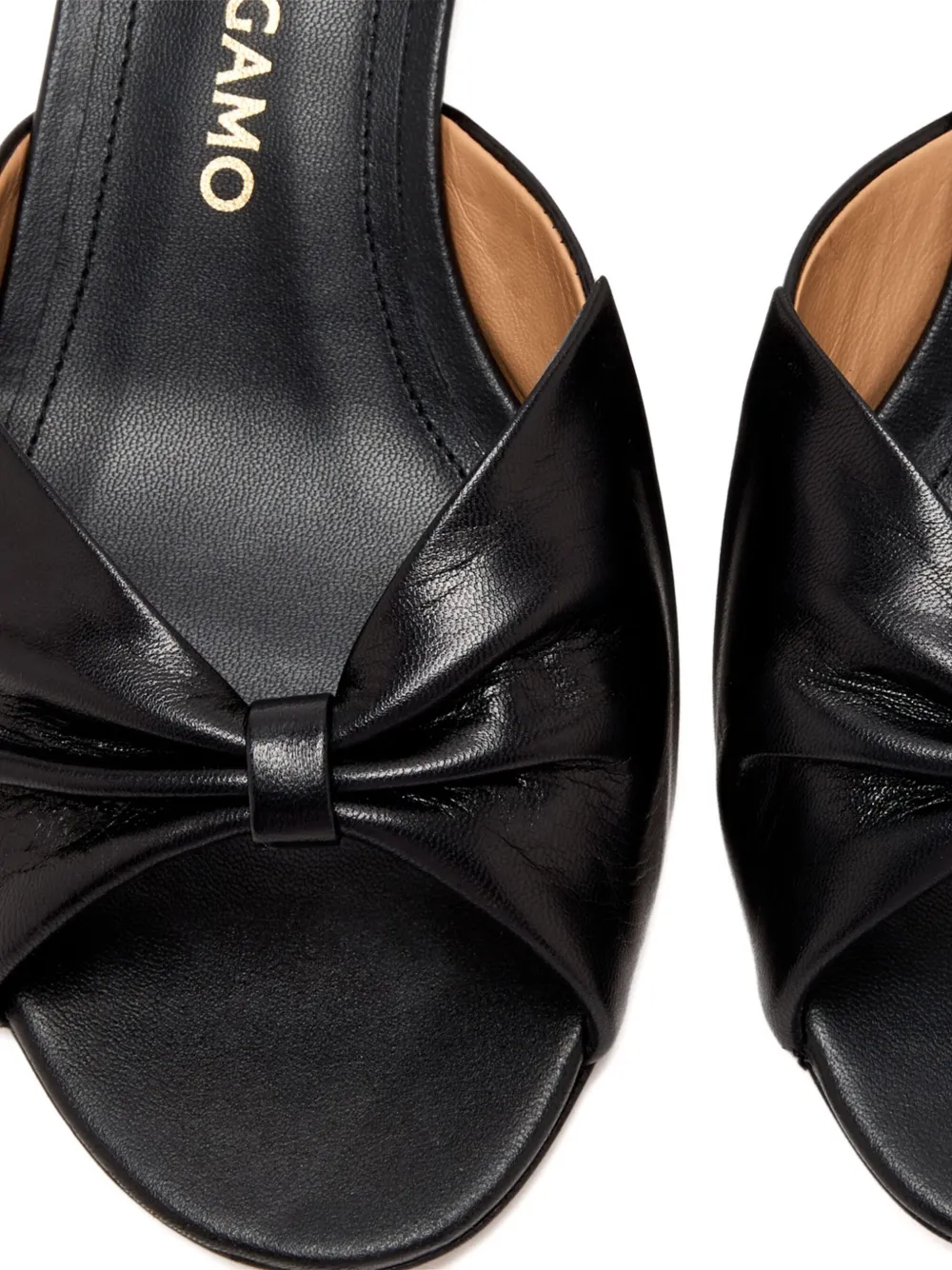 Ferragamo 45mm knotted sandals Black
