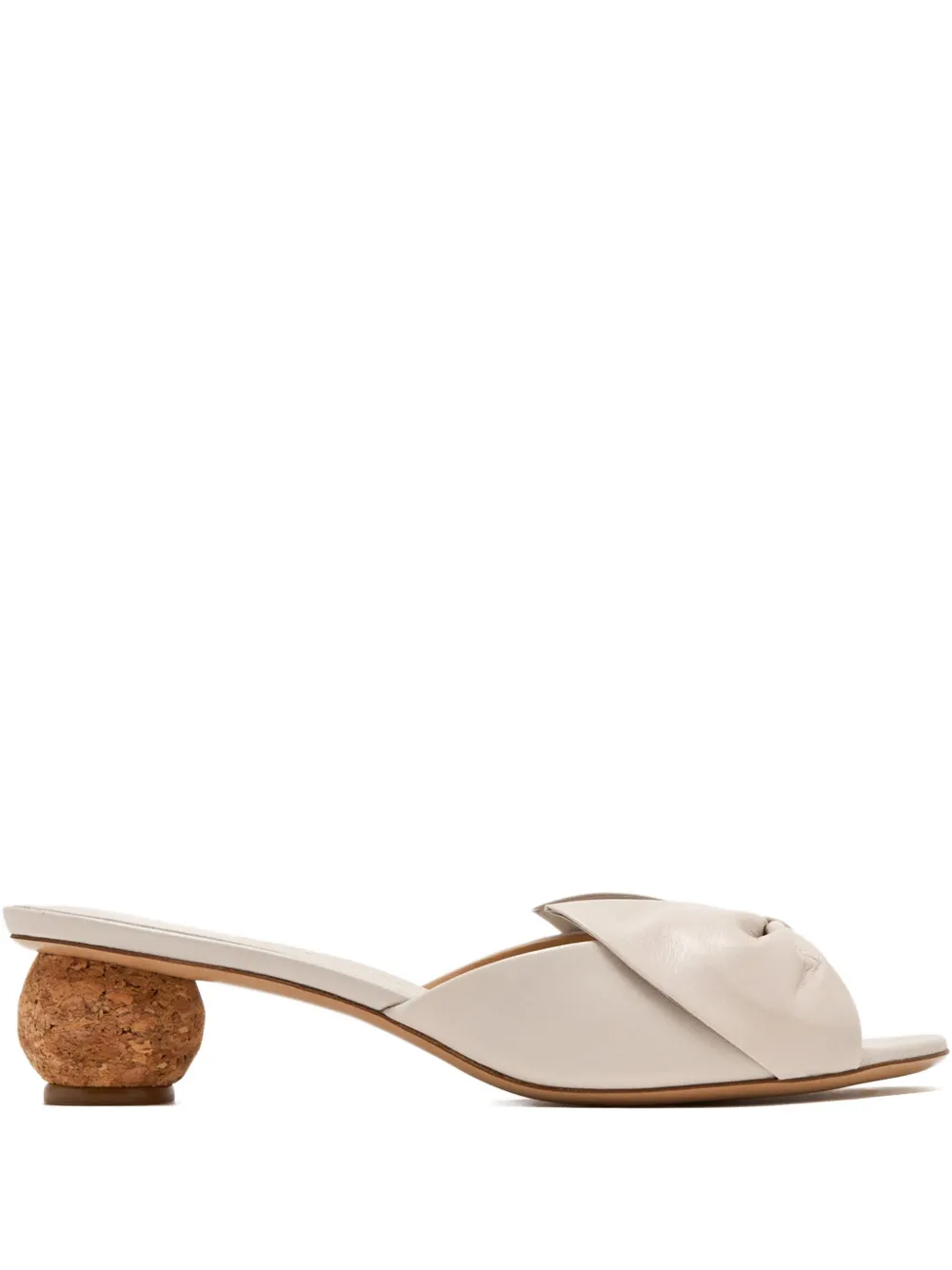 Ferragamo 45mm bow-detail open-toe sandals Neutrals