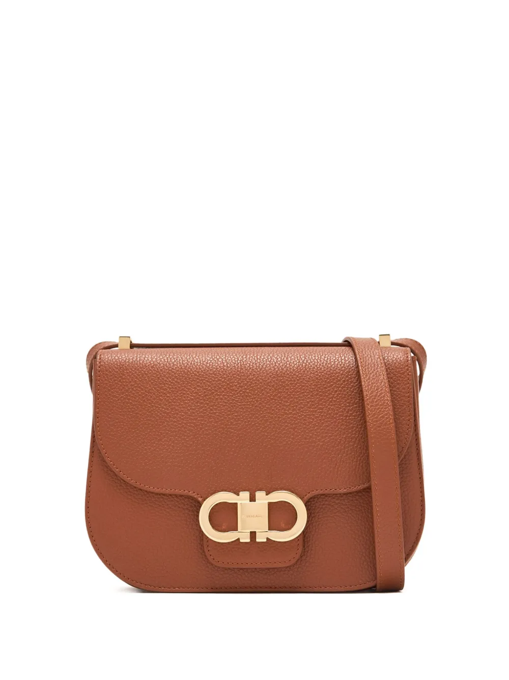 small Double Gancini crossbody bag
